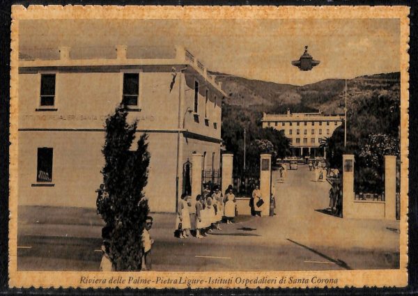 ab7691 -  CARTOLINA  D'EPOCA - Savona Provincia - PIETRA LIGURE