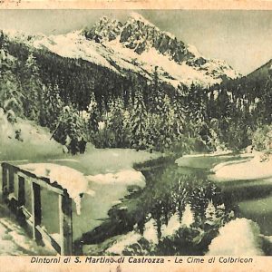 ab5924 - CARTOLINA  D'EPOCA - Trento Provincia : S. MARTINO DI CASTROZZA 1949