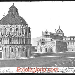 ad0118 - CARTOLINA D'epoca - Pisa Città - Piazza del Duomo