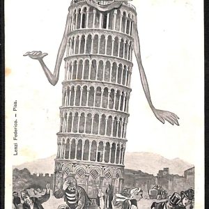ad0121 - CARTOLINA D'epoca - Pisa Città - Torre di Pisa     BELLA!!