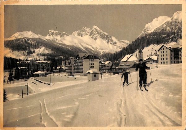 ab5929 - CARTOLINA  D'EPOCA - Trento Provincia : S. MARTINO DI CASTROZZA 1942