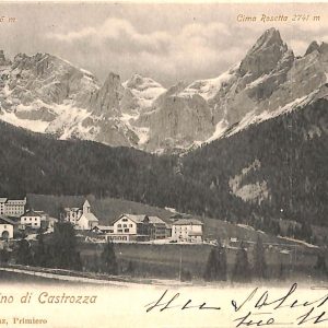 ab5930 - CARTOLINA  D'EPOCA - Trento Provincia : S. MARTINO DI CASTROZZA