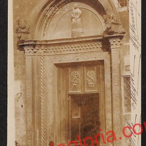 ah6390 - CARTOLINE  D'EPOCA - Perugia- Porta del Palazzo del Capitato del Popolo