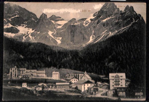 ab5936 - CARTOLINA  D'EPOCA - Trento Provincia : S. MARTINO DI CASTROZZA
