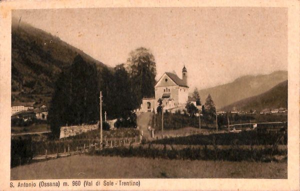 ab5947 - CARTOLINA  D'EPOCA - Trento Provincia : SAN ANTONIO