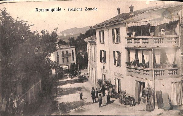 ab7713 -  CARTOLINA  D'EPOCA - Savona Provincia - ROCCAVIGNALE   1913