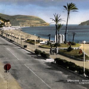 ab7721 -  CARTOLINA  D'EPOCA - Savona Provincia - SPOTORNO