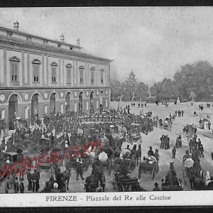ae6214 - CARTOLINA D'EPOCA - Firenze Città - Piazzale del Re alle Cascine