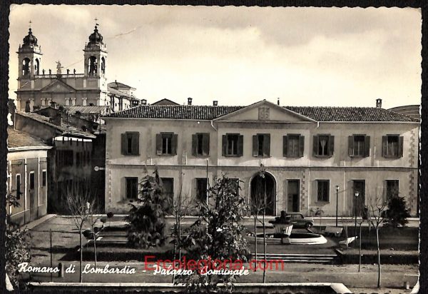 ae1620 - CARTOLINA  D'EPOCA - Bergamo  Provincia - Romano di Lombardia