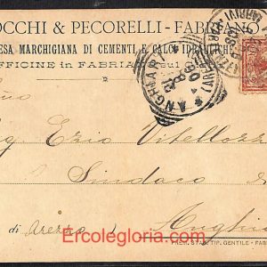ad9666 - CARTOLINA D'EPOCA - Ancona Città - 1906