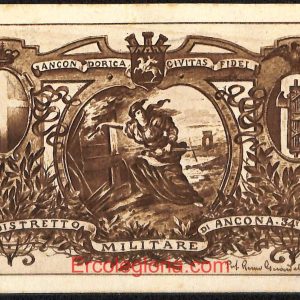 ad9667 - CARTOLINA D'EPOCA - Ancona Città - Distretto Militare  1934