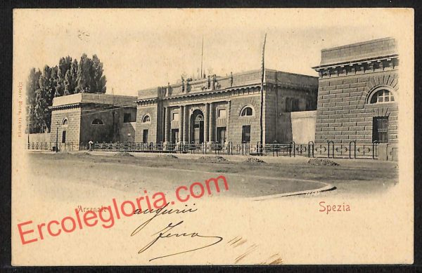 ag5557 - CARTOLINA D'EPOCA - La Spezia Città - Arsenale