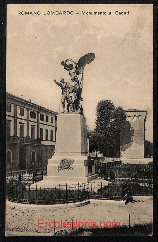 ae1624 - CARTOLINA  D'EPOCA - Bergamo  Provincia - Romano Lombardo