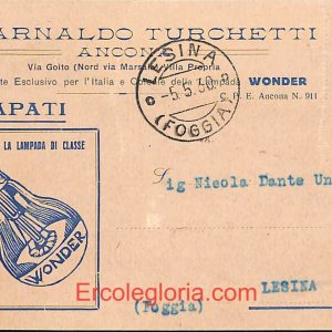ad9668 - CARTOLINA D'EPOCA - Ancona Città