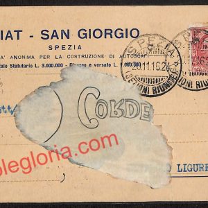 ag5560 - CARTOLINA D'EPOCA - La Spezia Città - Fiat - San Giorgio