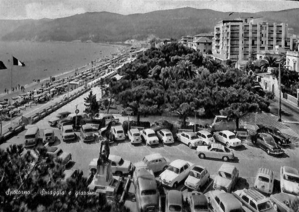 ab7737 -  CARTOLINA  D'EPOCA - Savona Provincia - SPOTORNO