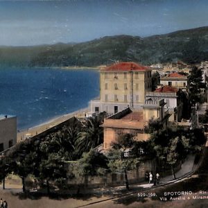 ab7740 -  CARTOLINA  D'EPOCA - Savona Provincia - SPOTORNO  1953