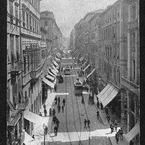 ad9677 - CARTOLINA D'EPOCA - Ancona Città - Corso Vittorio Emanuele  1926