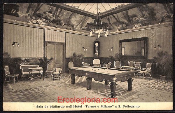 ae1639 - CARTOLINA  D'EPOCA - Bergamo  Provincia - San Pellegrino Terme  1916