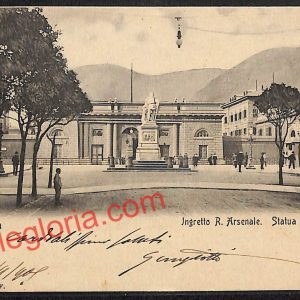 ag5565 - CARTOLINA D'EPOCA - La Spezia Città - Ingretto R. Arsenale