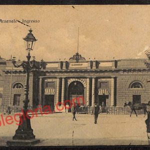 ag5567 - CARTOLINA D'EPOCA - La Spezia Città - Arsenale Ingresso  1910