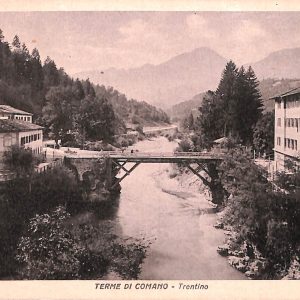 ab5975 - CARTOLINA  D'EPOCA - Trento Provincia : TERME DI COMANO