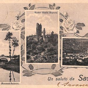 ab7750 -  CARTOLINA  D'EPOCA - Savona Provincia - SASSELLO  1933