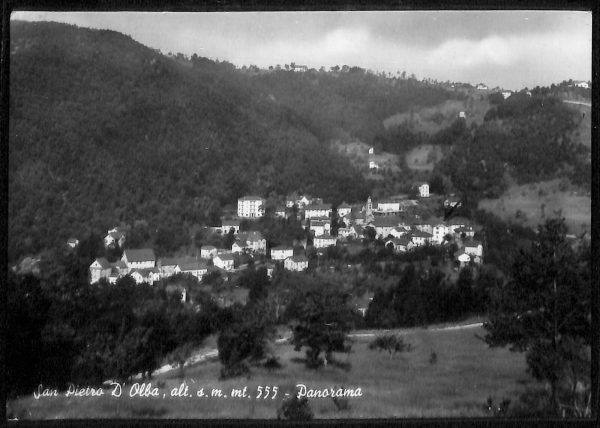 ab7753 -  CARTOLINA  D'EPOCA - Savona Provincia - SAN PIETRO D'OLBA  1964
