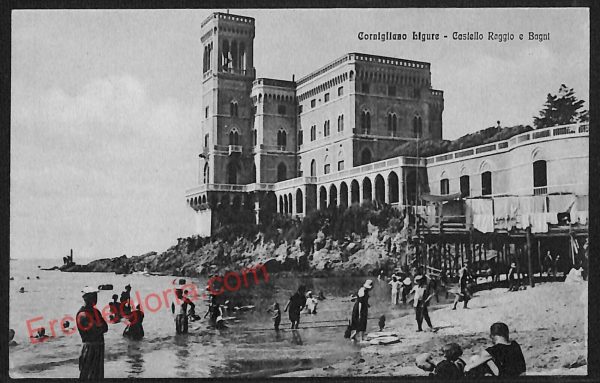 ag1244 - CARTOLINA D'EPOCA - Genova Provincia - Cornigliano Ligure