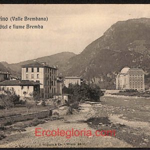 ae1644 - CARTOLINA  D'EPOCA - Bergamo  Provincia - San Pellegrino Terme