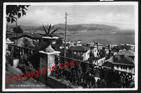 ag5573 - CARTOLINA D'EPOCA - La Spezia Città - Il Golf   1935