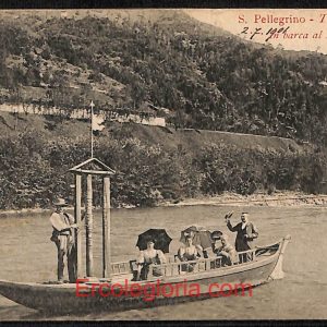 ae1645 - CARTOLINA  D'EPOCA - Bergamo  Provincia - San Pellegrino Terme  1901