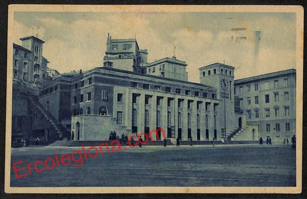 ag5574 - CARTOLINA D'EPOCA - La Spezia Città - Palazzo Poste e Telegrafi
