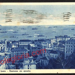 ag5575 - CARTOLINA D'EPOCA - La Spezia Città - Panorama   1936