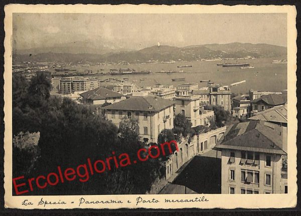 ag5576 - CARTOLINA D'EPOCA - La Spezia Città - Panorama   1938