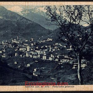 ae1647 - CARTOLINA  D'EPOCA - Bergamo  Provincia - Serina
