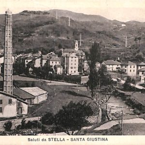 ab7756 -  CARTOLINA  D'EPOCA - Savona Provincia - STELLA  1952