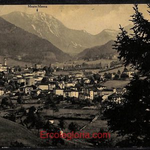 ae1650 - CARTOLINA  D'EPOCA - Bergamo  Provincia - Serina