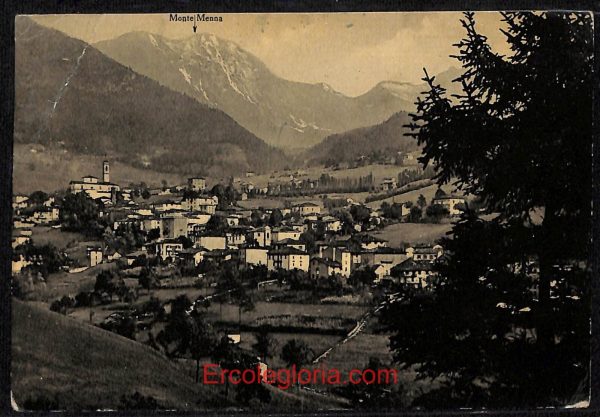 ae1650 - CARTOLINA  D'EPOCA - Bergamo  Provincia - Serina