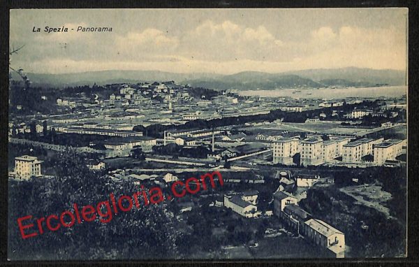 ag5583 - CARTOLINA D'EPOCA - La Spezia Città - Panorama  1930