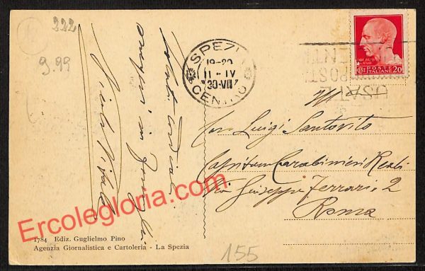ag5583 - CARTOLINA D'EPOCA - La Spezia Città - Panorama  1930 - immagine 2