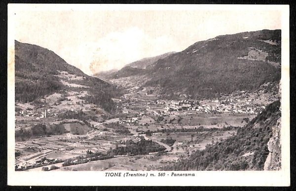 ab5979 - CARTOLINA  D'EPOCA - Trento Provincia : TIONE