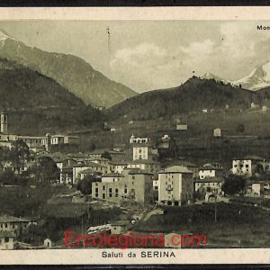 ae1652 - CARTOLINA  D'EPOCA - Bergamo  Provincia - Serina   1929