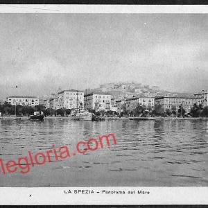 ag5589 - CARTOLINA D'EPOCA - La Spezia Città -  Panorama dal mare