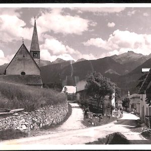 ab5984 - CARTOLINA  D'EPOCA - Trento Provincia : TESERO 1949
