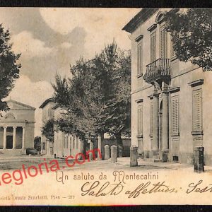 ah8525 - CARTOLINA D'EPOCA - Pistoia Provincia - Montecatini