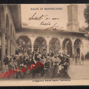 ah8530 - CARTOLINA D'EPOCA - Pistoia Provincia - Montecatini