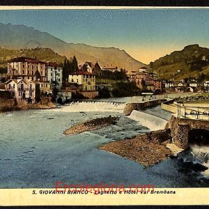 ae1662 - CARTOLINA  D'EPOCA - Bergamo  Provincia - San Giovanni  Bianco