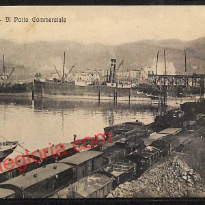 ag5595 - CARTOLINA D'EPOCA - La Spezia Città - Il Porto Commerciale