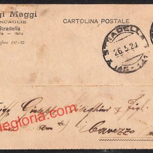 ah6208 - STORIA POSTALE - Pavia Provincia - Stradella